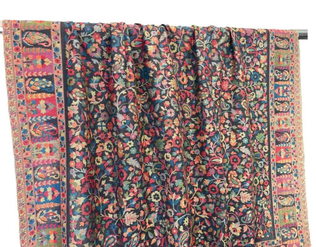 embroidered jamawar shawl