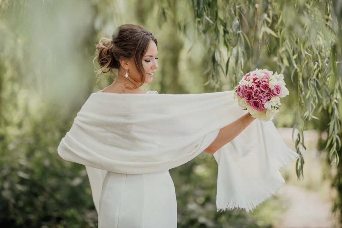 wedding dress shawl