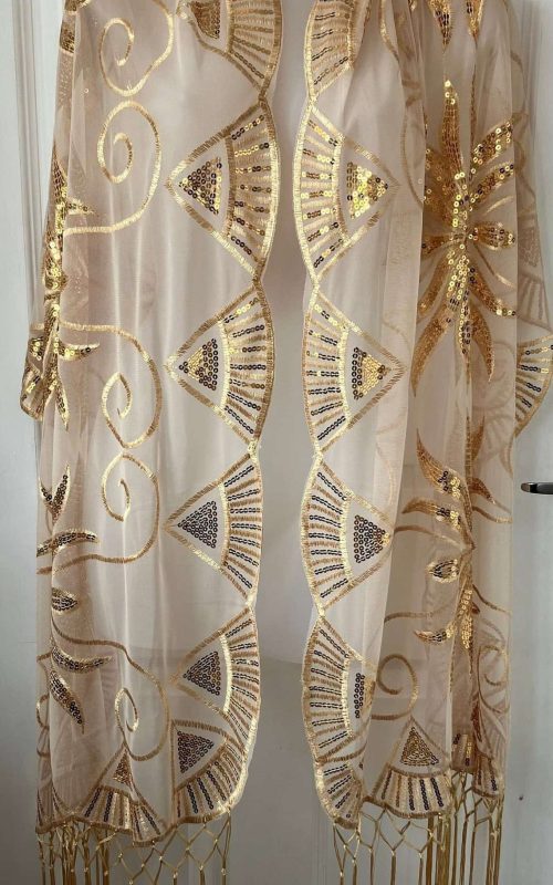 Art-Deco-Gold-Sequin-Shawl