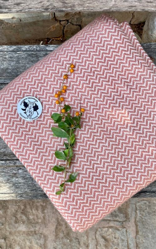 Coral-Zig-Zag-Pattern-Blanket