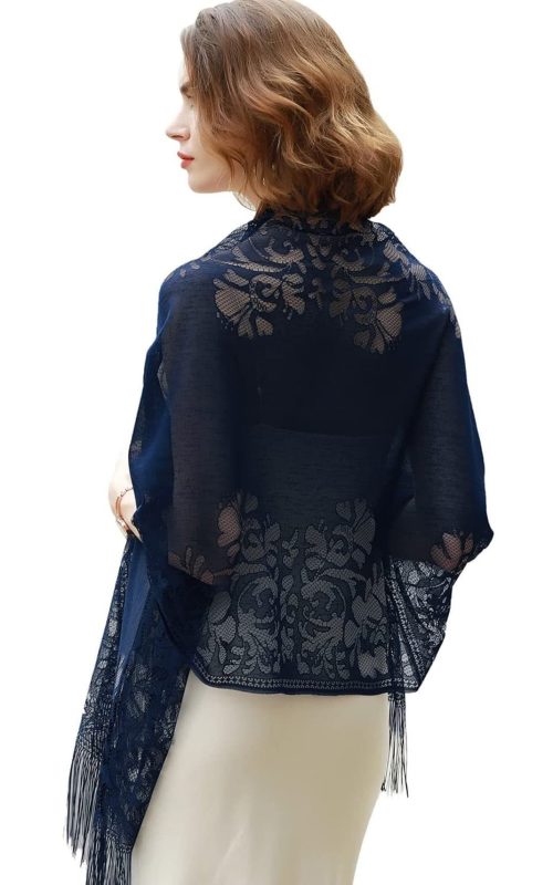 Lace-Scarf-Shawl-with-Tassels